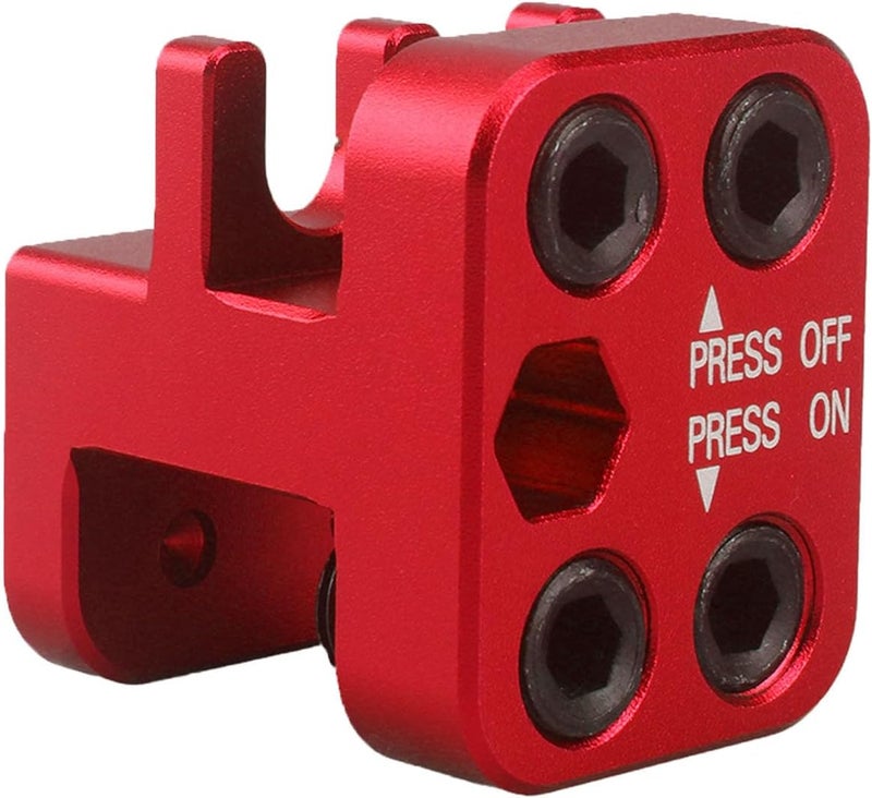 YOMIRACING Master Link Press Tool For Drag Specialties Motorcycle ATV 520 525 530 Bike Chain Tool Motorcycle Chain Tool Motorcycle Chain Rivet Tool(RED) - Image 1